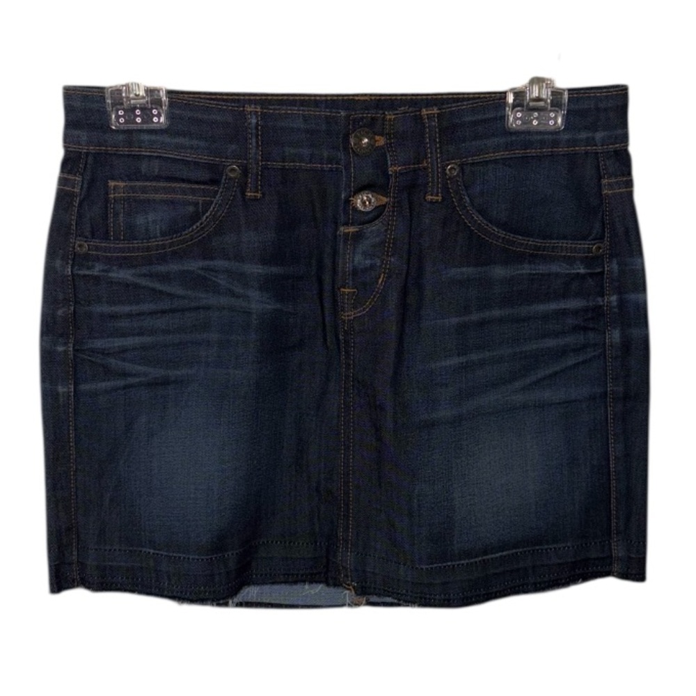 Rich & Skinny Dark Wash Denim Skirt